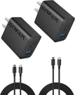 Anker 20W Fast Usb-c Charger Block For Iphone 16/15 & Ipad Pro, 2-PACK. Fixed Price $22.95.