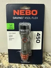 Nebo Davinci Lm Black/gray Led Flashlight 14500 Battery (NEB-FLT-1046) Gv. Fixed Price $23.04.
