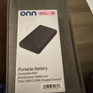 Portable Battery Onn 10,000MAH Usb-c. Fixed Price $10.99.