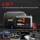 12V Car Starter 8000A Booster Jumper Power Bank Battery Charge Lcd Display. Fixed Price $126.90.