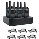 6PACK Retevis RT68D Dmr Handheld Radio AES256 Rugged 2000MAH & Six Way Charger. Fixed Price $199.99.