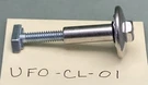 Qty 3 New Ironridge UFO-CL-01-A1 Universal Fastening Object Module Clamp Clear. Fixed Price $18.06.