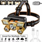 1PC Rechargeable Led Headlamp 14500 Battery Usb Camping Headlight - New. Fixed Price $13.93.