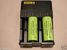 Vappower Imr 26650 High Drain 40A Flashlight Battery W/ Nitecore I4 Charger. Fixed Price $34.95.