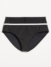 Old Navy Women High-waisted Bikini Swim Bottoms Black Size Xxl 2X $25. Fixed Price $11.69.