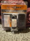 Spypoint 7.4V Lithium Battery Pack & Charger Kit. Fixed Price $19.99.