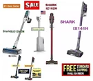 Shark IX141H Pet Cordless Stick Vacuum Hepa 40 Min Runtime Refurbished. Fixed Price $138.95.