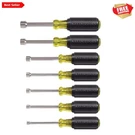Klein Tools 631 7-PIECE Nut Driver Set Precision With 3-INCH Hollow Shaft. Fixed Price $119.95.