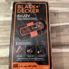 Black+decker BM3B Battery Maintainer Charger 6V/12V. Fixed Price $30.00.
