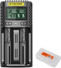 Nitecore UMS2 Intelligent Dual-slot Quick Usb-c Battery Charger For Black. Fixed Price $41.18.