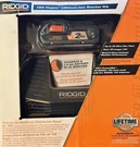 Ridgid Tool Company AC848695 18V Hyper Lithium-ion Starter Kit. Fixed Price $65.00.