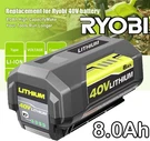 40V Battery For Ryobi 8.0AH Lithium OP4030 OP4050 OP40602 OP40261. Fixed Price $39.00.