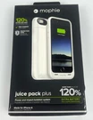 Mophie Juice Pack Plus 120% - Iphone 6 Battery Case White. Fixed Price $25.99.