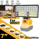 Led Light For Dewalt 20V BATTERY,90W Flood Torch Workshop,camping. Fixed Price $18.59.