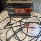 Schauer Charge-master 6-AMP Battery Charger Tested/works Model B7612. Fixed Price $35.00.