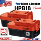 2-PACK For Black And Decker Volt 4.5AH Battery HPB18-OPE 244760-00. Fixed Price $32.00.