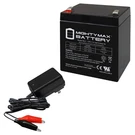 Mighty Max ML5-12F2 12V 5AH Rechargeable Sla Battery Includes 6V Charger. Fixed Price $34.99.