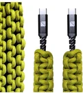 Dark Energy Usb To Paracord Charging Cable Green IND-CCC03GRGR. Fixed Price $25.00.