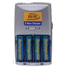 Digital Concepts V1980 Portable 4 Aa/aaa Battery Ac/dc Rapid Charger. Fixed Price $15.99.