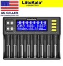 Liitokala LII-S8 Battery Charger For LI-ION/IMR/LIFEPO4 Aaa 9V + Car. Fixed Price $56.99.
