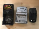 Batter Charger Lot 3: Aaa Used New Bright, Energizer, Ni Mh And Lithium. Fixed Price $9.99.