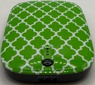 Halo HAPO-13 Portable Power Bank 5500MAH Green Black 5V Usb Backup Battery Pack. Fixed Price $19.99.