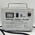 Schauer 24 Volt Amp Automatic Battery Charger Model 0635-14 Vintage Rare. Fixed Price $74.99.