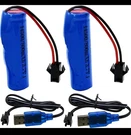 Blomiky Pack 3.7V 500MAH Li-ion Rechargeable Battery Sm Plug With Usb.... Fixed Price $13.50.
