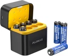 Pujimax 4255MWH Rechargeable Aa Batteries Lithium With Usb Fast Charger 1.5V. Fixed Price $37.99.