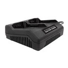 Snow Joe + Sun Ionmax Lithium-ion Battery Dual Port Charger 40V ICHRG40-DPC. Fixed Price $24.99.