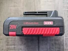 Mzk 20V Battery 2000MAH ET-D1810C. Fixed Price $22.99.
