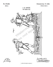 J & Stevens Baseball Darktown Battery Cast Iron Bank Patent Print - White. Fixed Price $14.49.