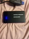 Matco Tools Microjump Starter Power Bank Emergency Light + Cable Red/black. Fixed Price $50.00.