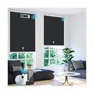 Motorized Roller Blinds With Remote Control Solar Panel Included. Fixed Price $122.00.