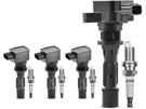 Ignition Coil And Spark Plug Kit For 08-10, 12-15 Mazda 2.3L 4 Cyl 2.5L RZ13C1. Fixed Price $86.23.