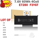 Lot F3YGT Battery For Dell Latitude 12 13 14 E7280 E7480 7490 7380 DM3WC. Fixed Price $1381.60.