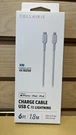 Cellairis Charger CABLE-6FT Usb-c To Lighting. Fixed Price $12.00.