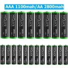 Hiquick Aaa Rechargeable Batteries 1.2V 1100MAH 2800MAH / Lcd Charger Lot. Fixed Price $17.59.