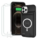 Battery Case For Iphone Pro Max, 12000MAH High Capacity Rechargeable Smart Po. Fixed Price $71.72.