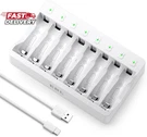 Ebl 8 Bay Aaa Battery Charger For Nimh Nicd Rechargeable Batteries,usb High-s. Fixed Price $21.37.