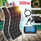 Best 300W Flexible Solar Panel Kit Home Battery Charger Energy Controller System. Fixed Price $119.97.