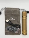Klarus Desert Tan Compact Rechargeable Edc Torch Flashlight New E2. Fixed Price $48.95.