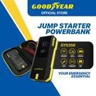 Goodyear Jump Starter Powerbank With Led Screen 12000 Mah 12V 670A Dual Usb Port. Fixed Price $138.00.