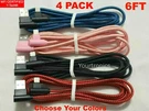4 Pack 6FT 90 Degree Angle Fast Charging Cable Rapid Charger Sync Cord. Fixed Price $12.99.