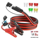 Casman 10FT Sae Battery Alligator Clips CABLE,12V 2PIN Quick 10AWG 3.3FT. Fixed Price $31.57.