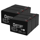 Mighty Max 12V 9AH Sla Replacement Battery For Tycon Systems TPBAT12-9 6 Pack. Fixed Price $119.99.