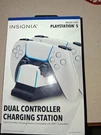 Insignia Dual Controller Charging Dock Usb-c Led For PS5/PS4 NS-PS5CHRG2. Fixed Price $19.00.