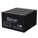 Mighty Max 6V, 9AH, Agm, F2 Terminal, Replaces Technacell EP66026 - 4 Pack. Fixed Price $64.99.
