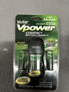 Vivitar Vpower Compact Battery Charger W/ 4 Aa Btty BC-182. Fixed Price $6.29.