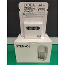 Ikea Ladda Rechargeable Nimh Battery 2450 Mah Eneloop Aa, Stenkol, Choose !. Fixed Price $49.99.